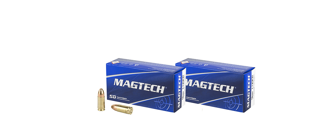 Magtech 9mm 115 Grain FMJ Ammunition (50 Rounds)